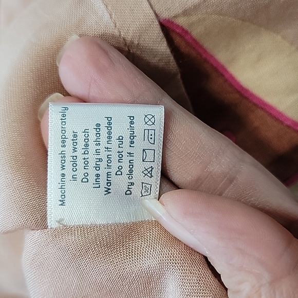 Roller Rabbit Size S Camo Floral-Print Wrap Dress, Excellent Used Condition - Picture 13 of 13